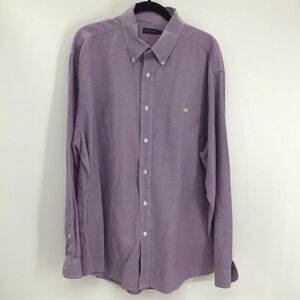 Southern Marsh Men’s Nashville Gingham Dress Shirt Button Down Casual Size XL